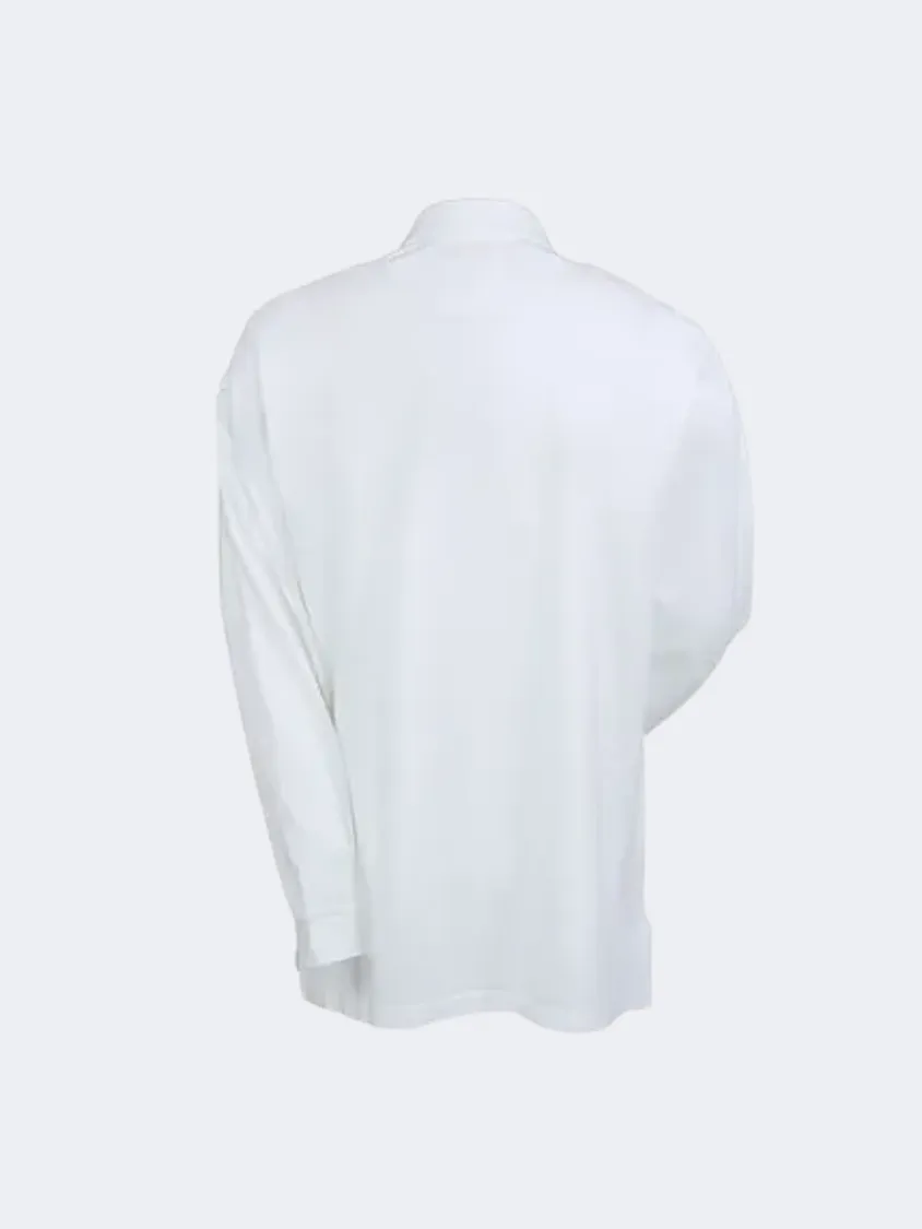 5-11 Brand Professional Men Tactical Polo Long Sleeve White