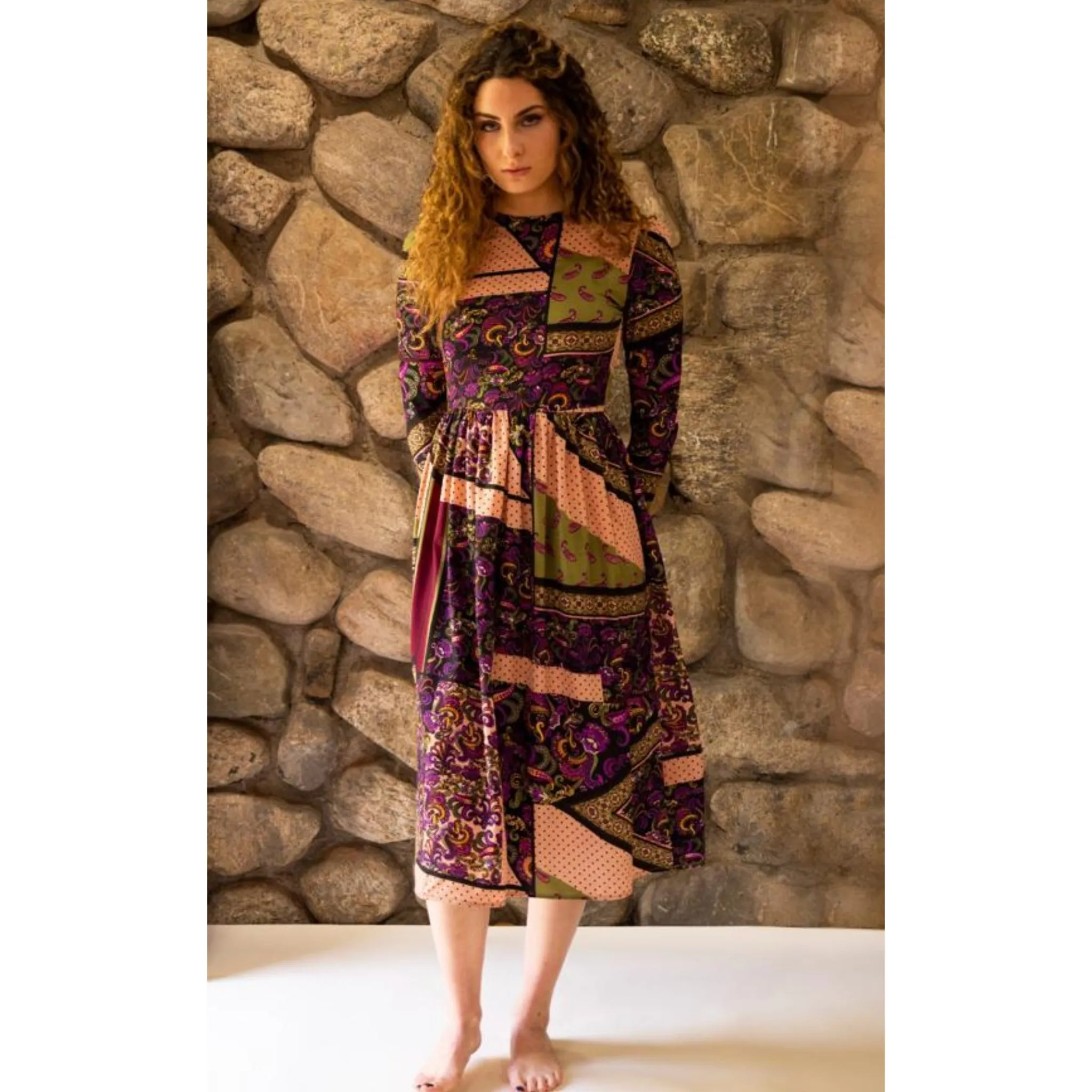 Acorn Patchwork Dress