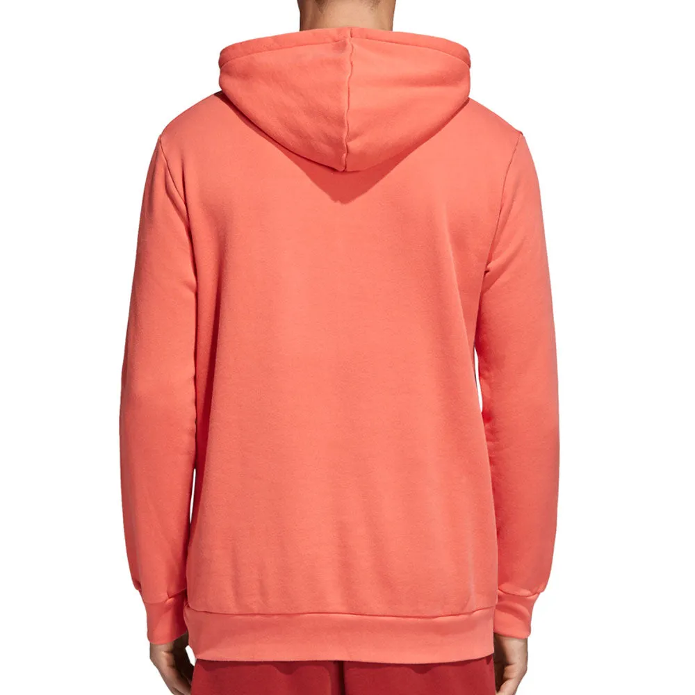 Adidas Originals Trefoil Men's Longsleeve Pullover Hoodie Trace Scarlet/White
