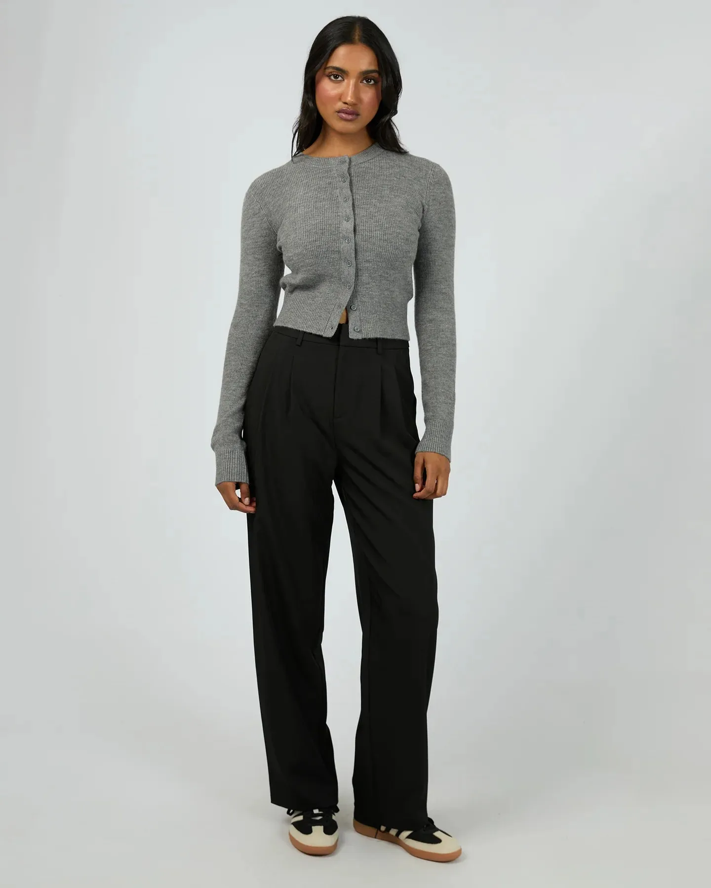 All About Waldorf Cardigan - Grey