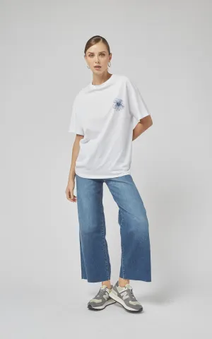 Amy White FL Printed Tee