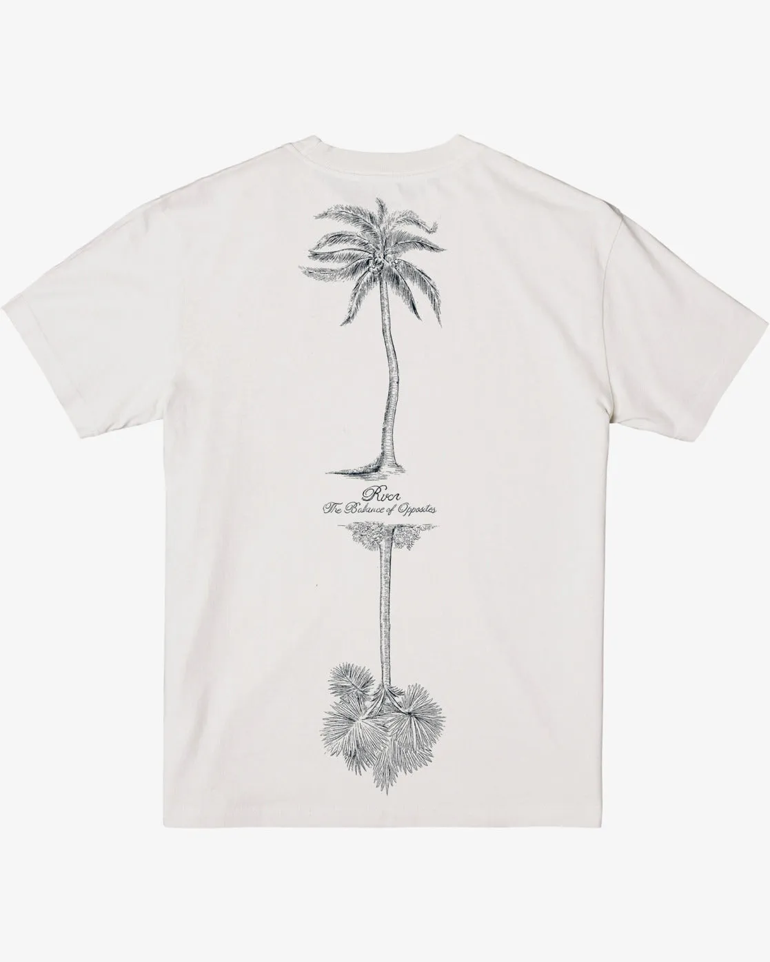 Antique Short Sleeve T-Shirt - Silver Bleach