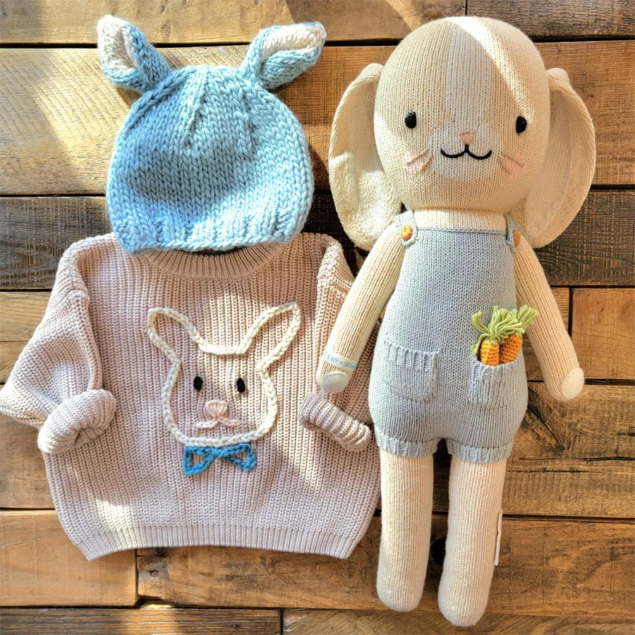 Beige Sweater - Bunny Boy