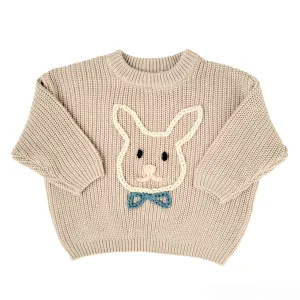 Beige Sweater - Bunny Boy