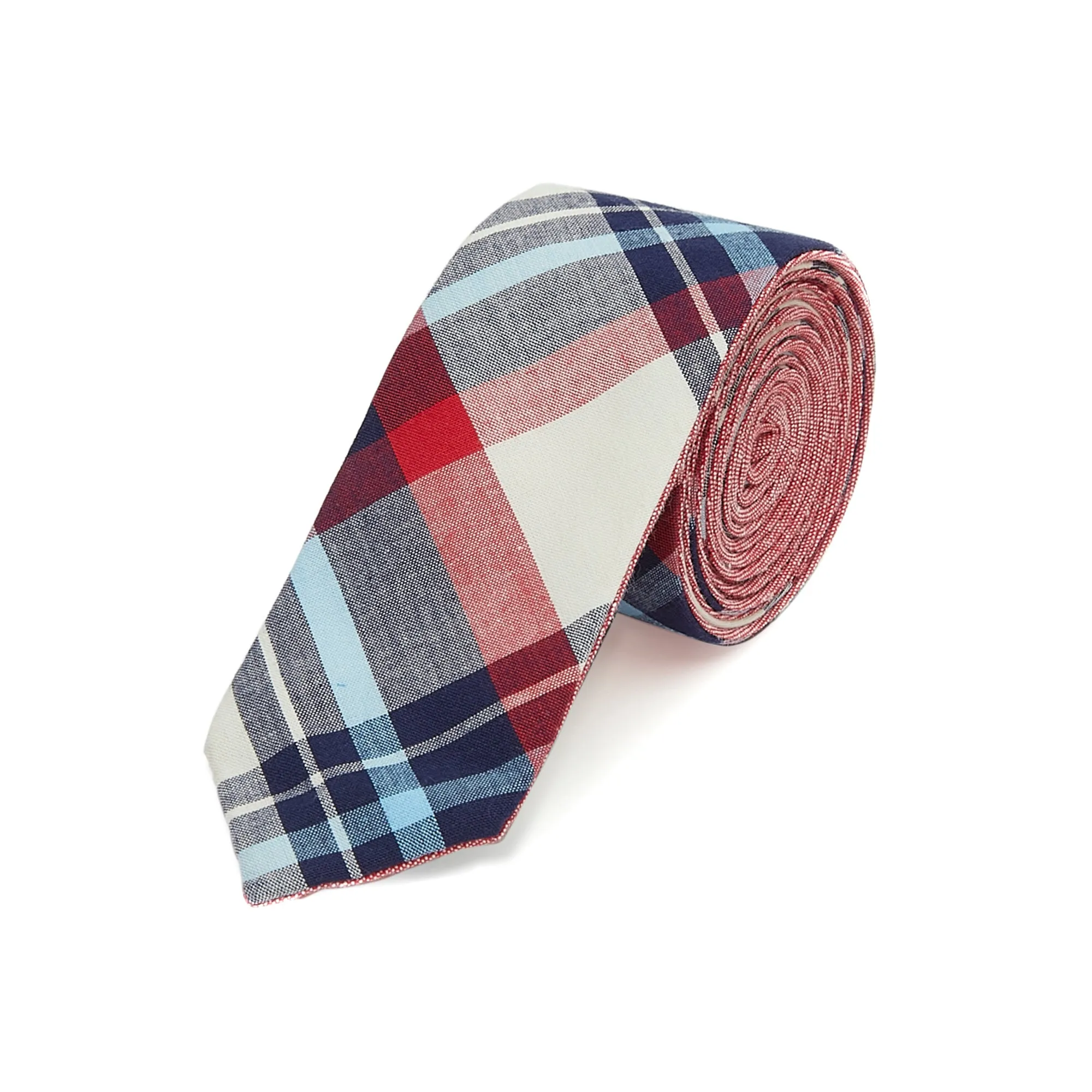 Berryflush Reversible Cotton Necktie