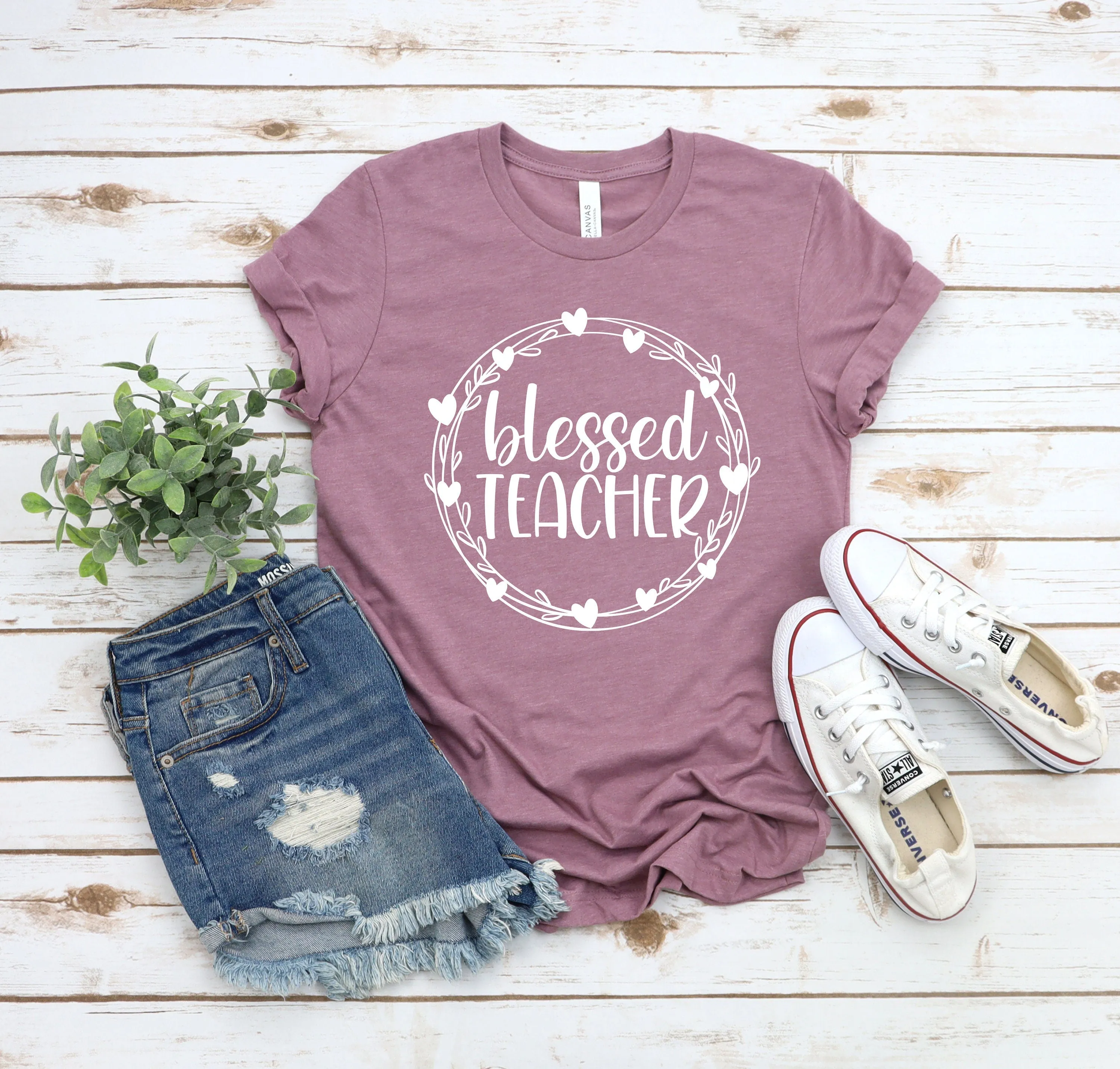 Blessed Teacher T Shirt - Teacher Shirts - Favorite Teacher T Shirt