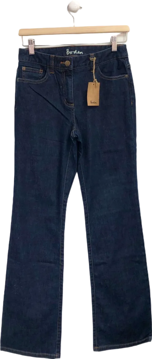 Boden Blue Classic Fit Full Length Jeans UK 8L