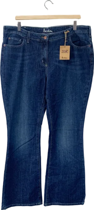 Boden Dark Blue Bootcut Jeans 20R