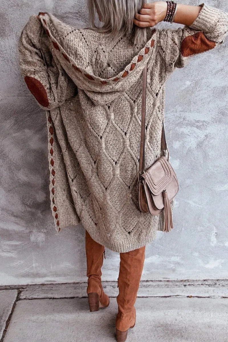 Boho - Oversized crochet cardigan for light and cozy comfort