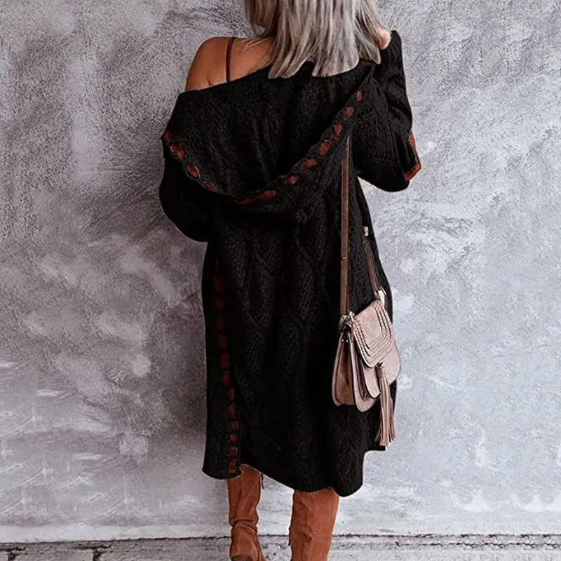 Boho - Oversized crochet cardigan for light and cozy comfort