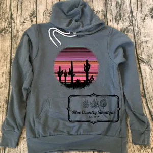 Cactus Sunset Hoodie