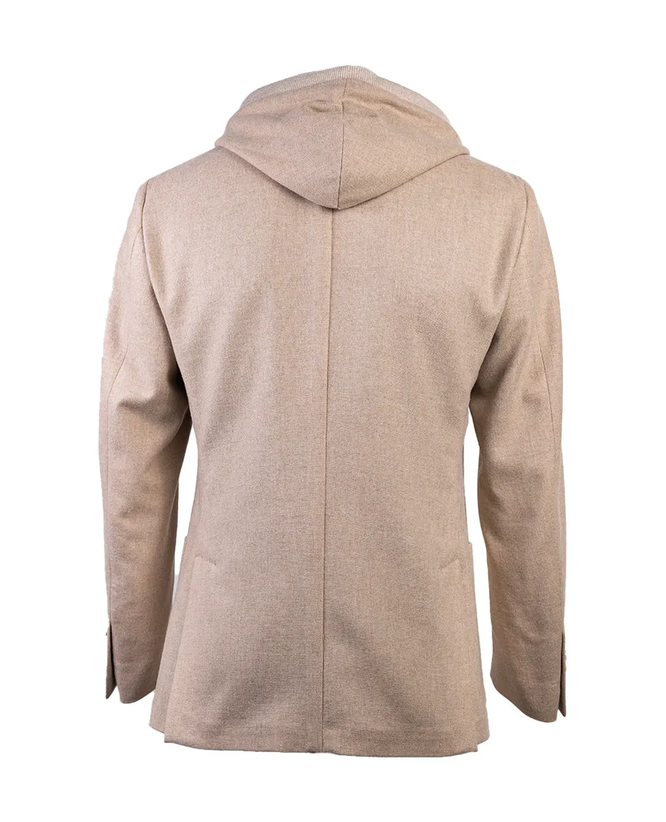Cashmere Wool Bib Jacket