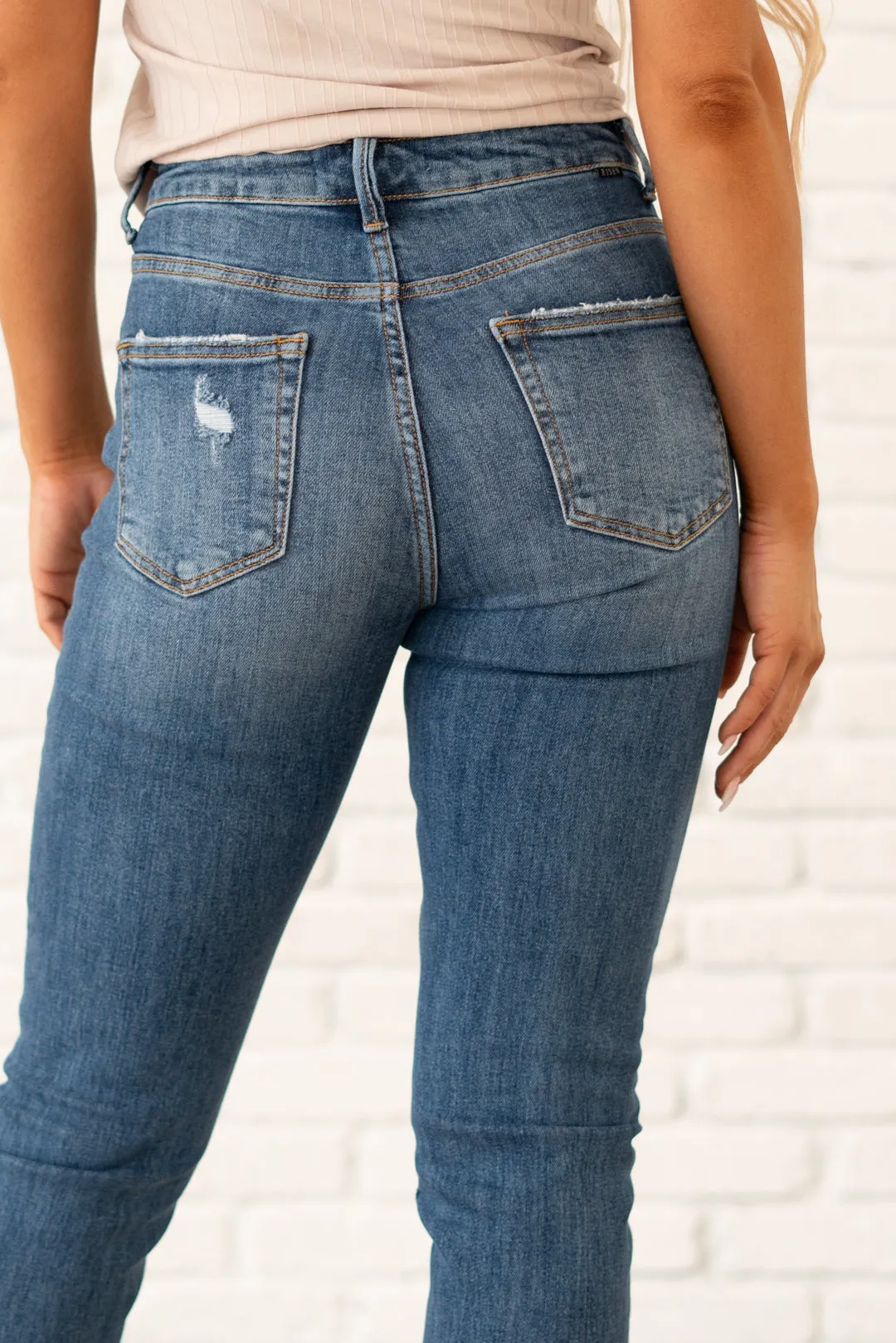 Cheryl High Rise Relaxed Skinny Jeans