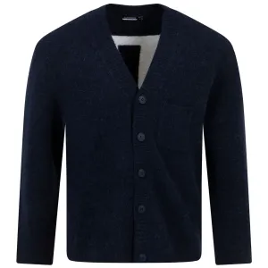 Clarke Knitted Cardigan JL Navy - AW23
