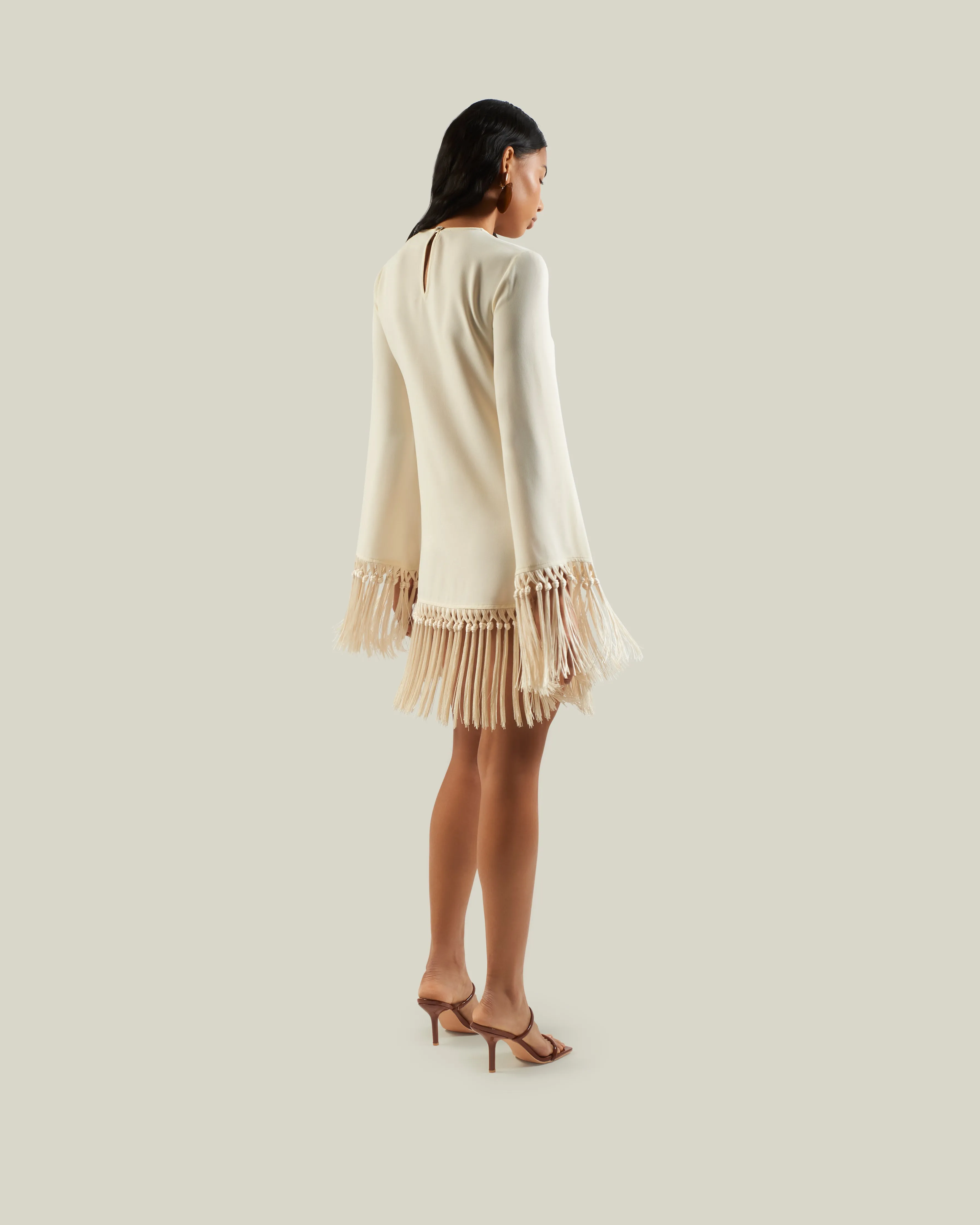 Claudia Dress in Ivory