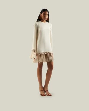 Claudia Dress in Ivory