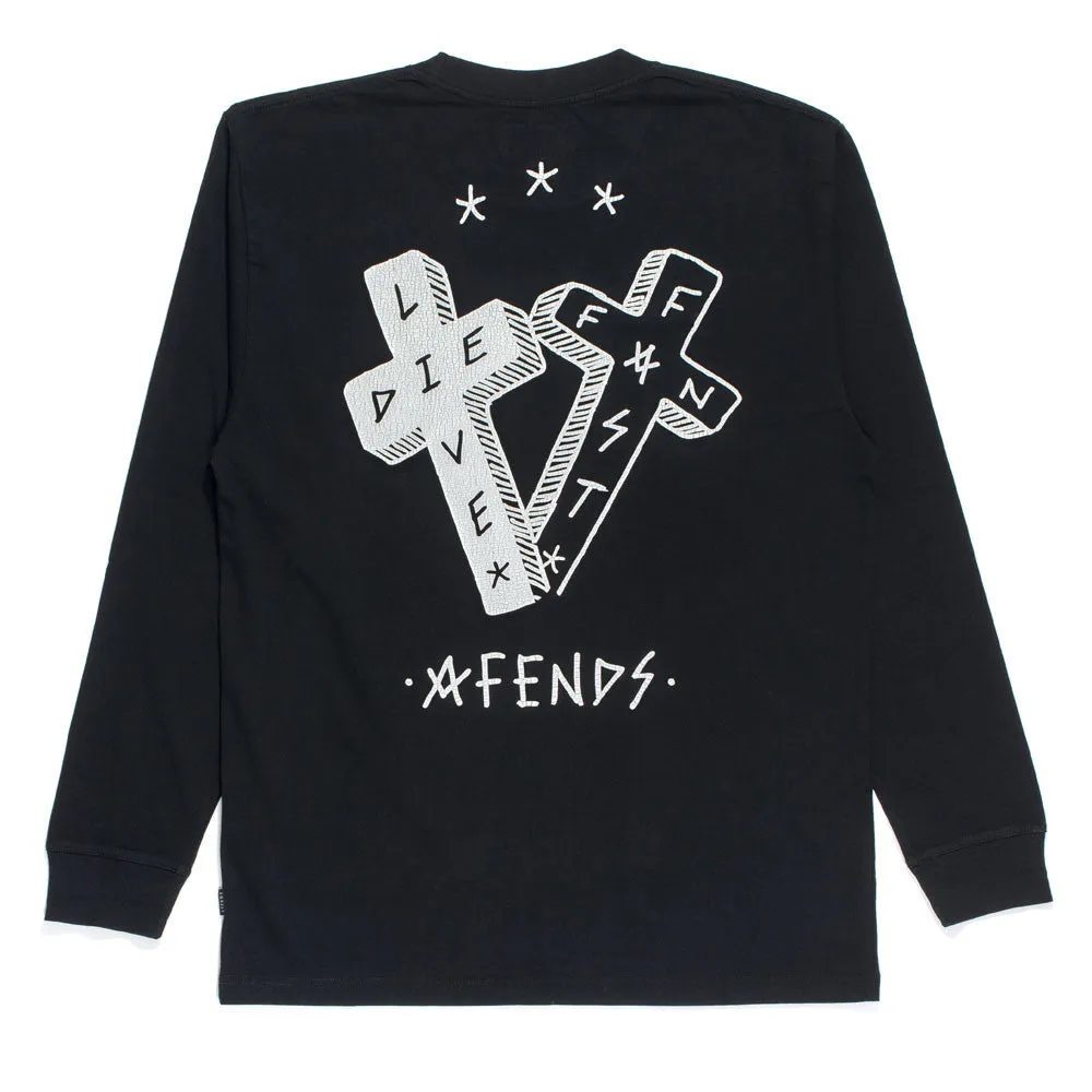 Crossed - Vintage Long Sleeve Tee