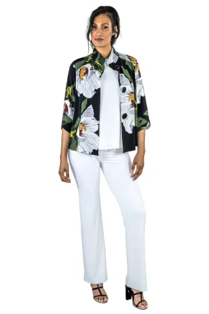 Curved Cuff ¾ SLV A Line Jacket