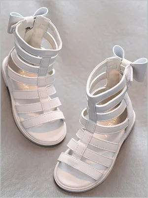 Cute Bow Gladiator Boot Sandals By Liv and Mia