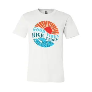 Daydream Tees Good Vibes White