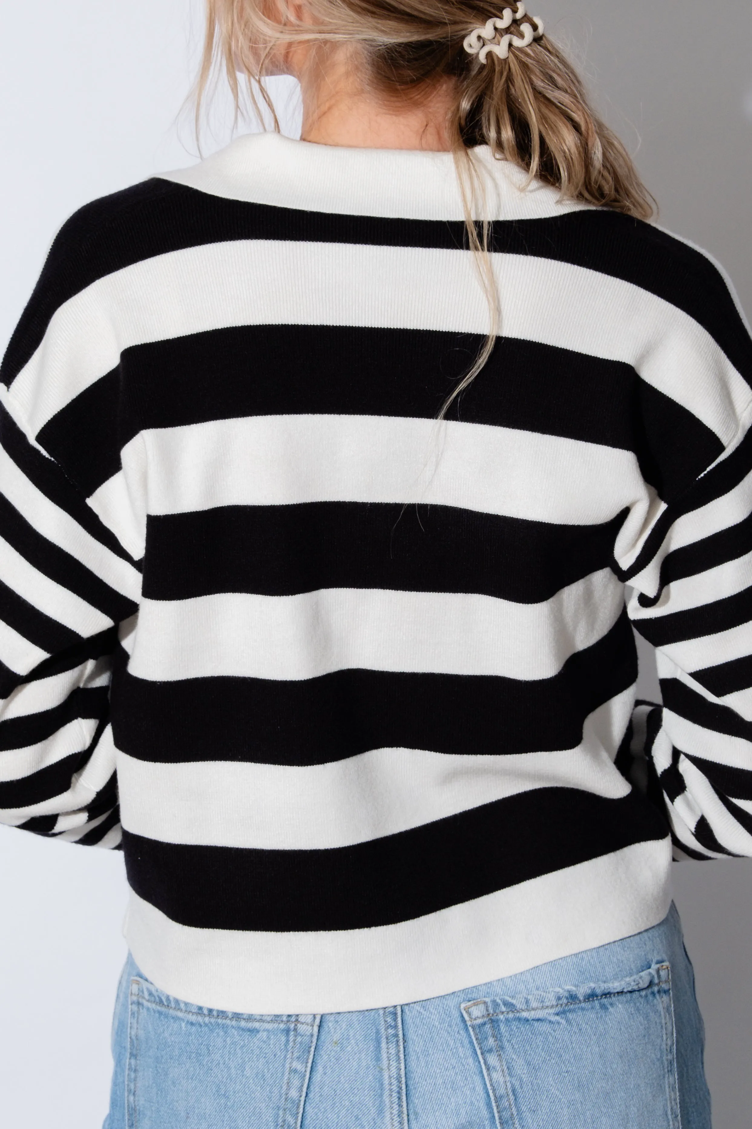 Demi Color Black Cardigan