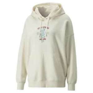 Downtown Oversized Graphic Hoodie Tr