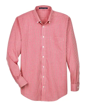 *Final Sale* Men's Gingham Check Shirt - Red