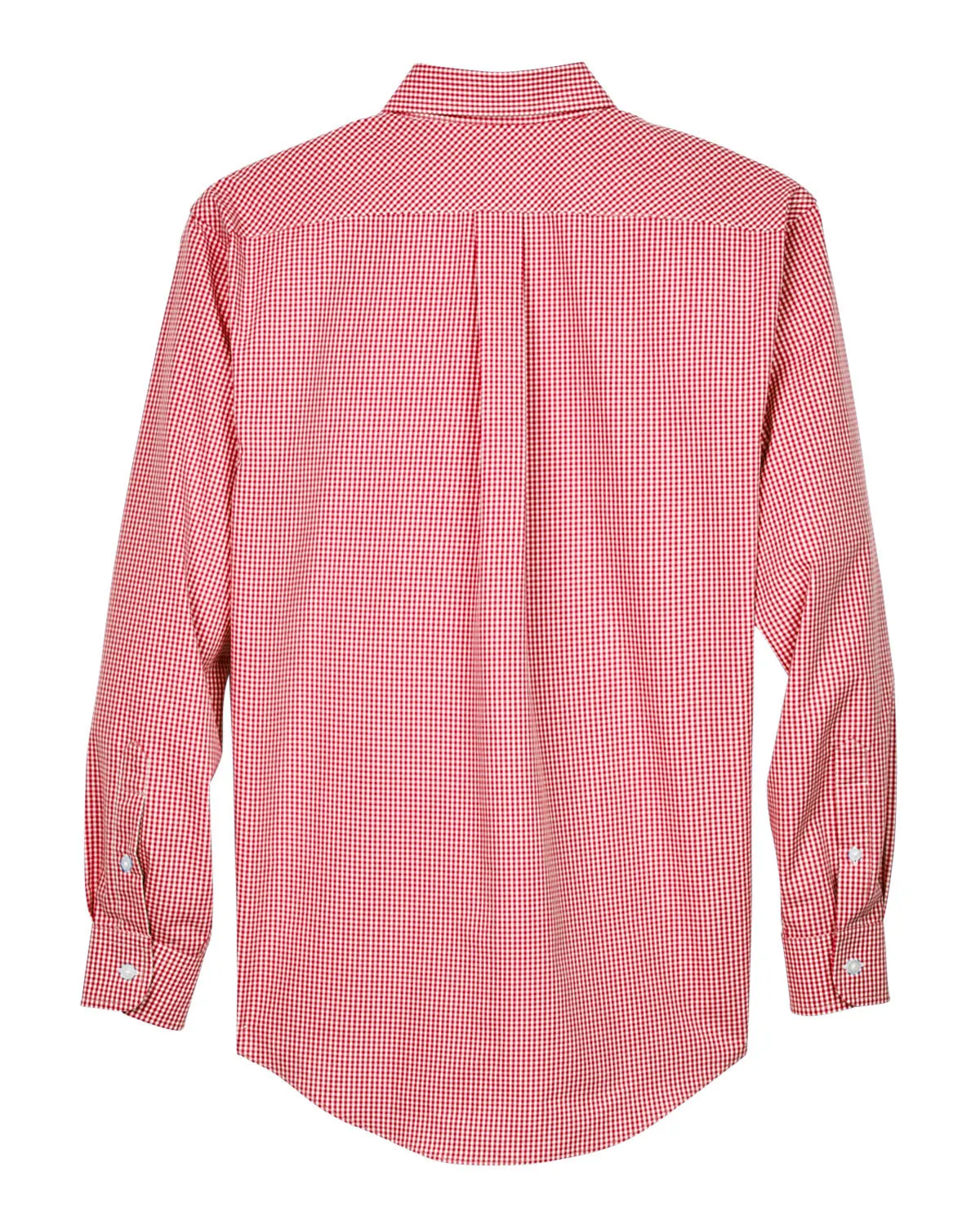 *Final Sale* Men's Gingham Check Shirt - Red