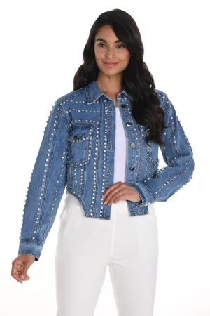 Frank Lyman Denim Jacket 256783U Blue