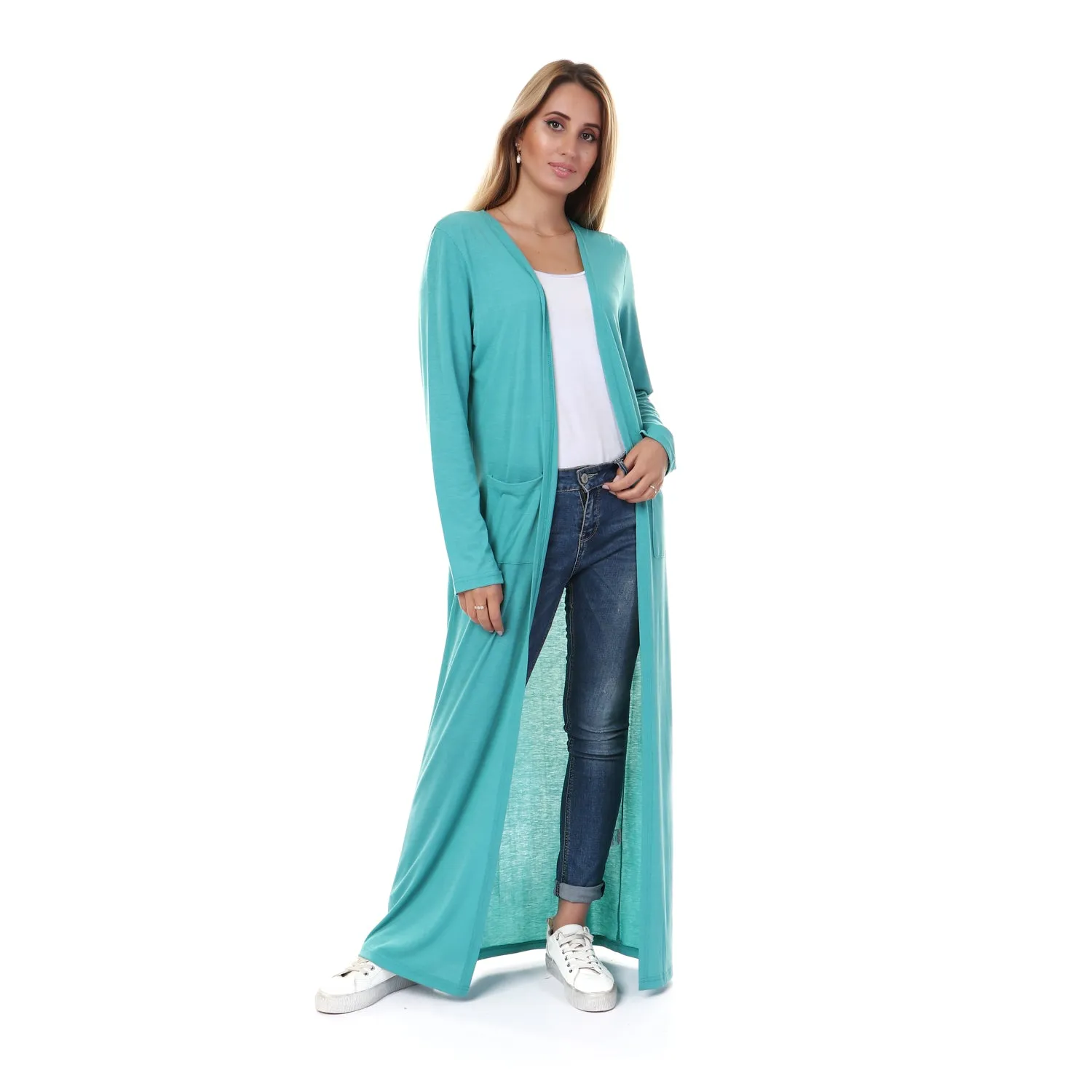 Full Sleeves Long Cardigan - Kady