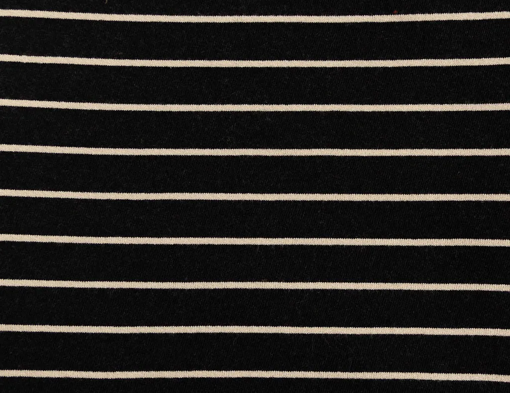 gusset pants CO - raven beige stripe