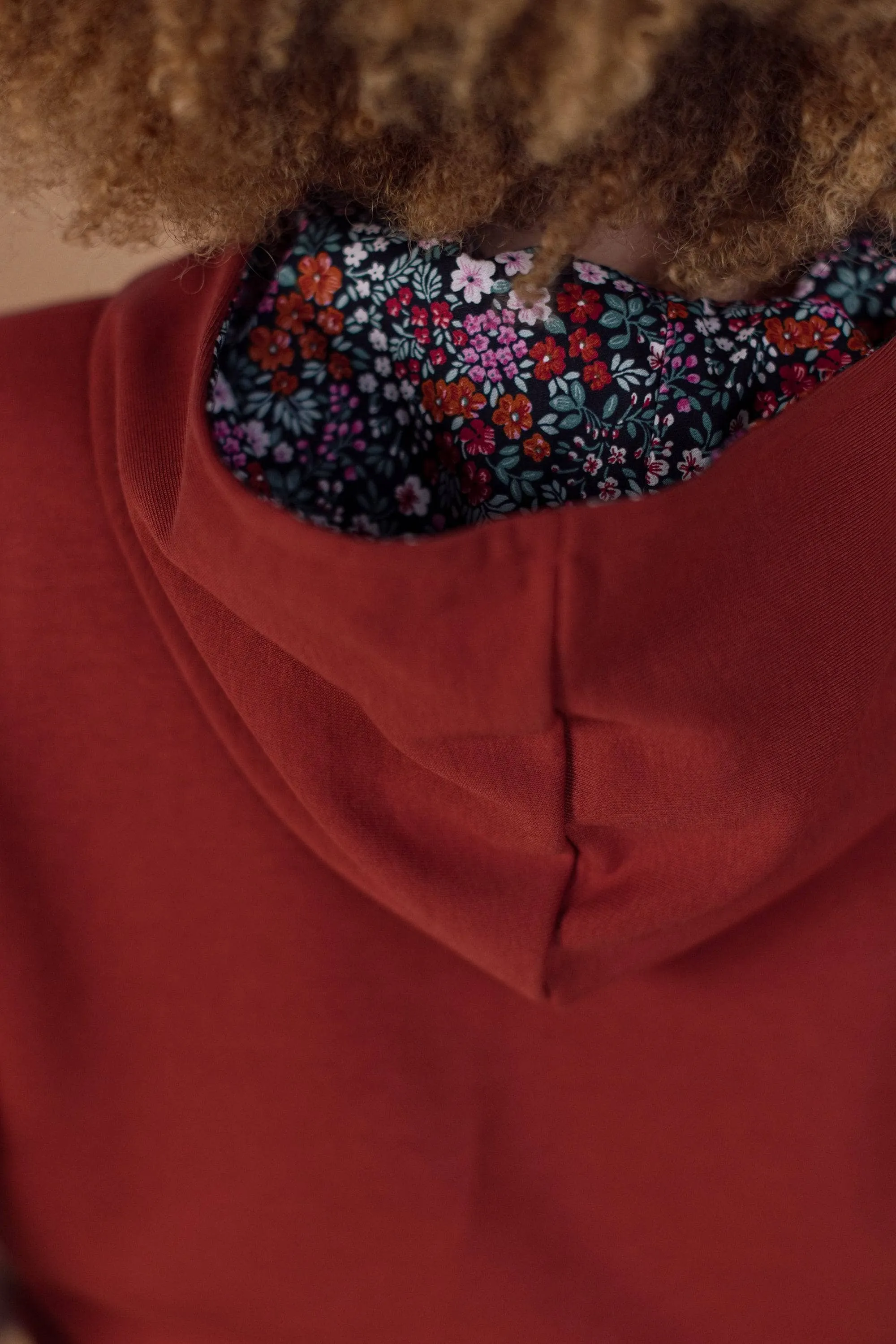 Hoodie Leonie Terracotta