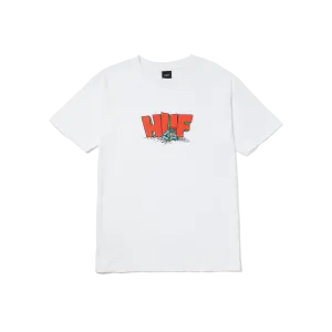 Huf Mens The Drop Short Sleeve T-Shirt White TS01960 WHT
