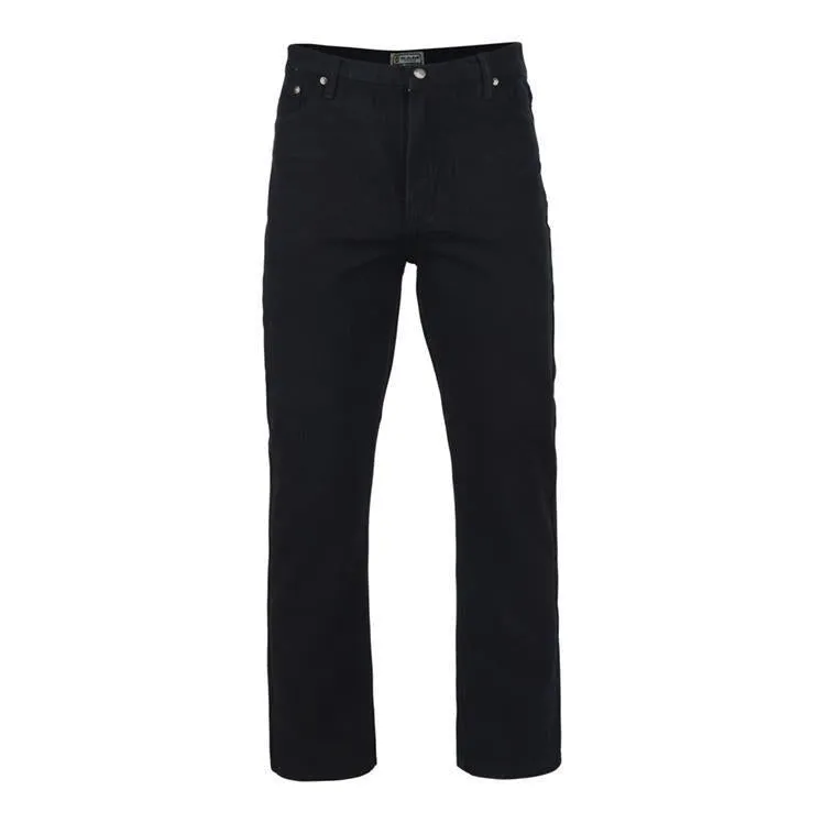 KAM Men's Regular Fit Basic Denim Jeans in Stonewash