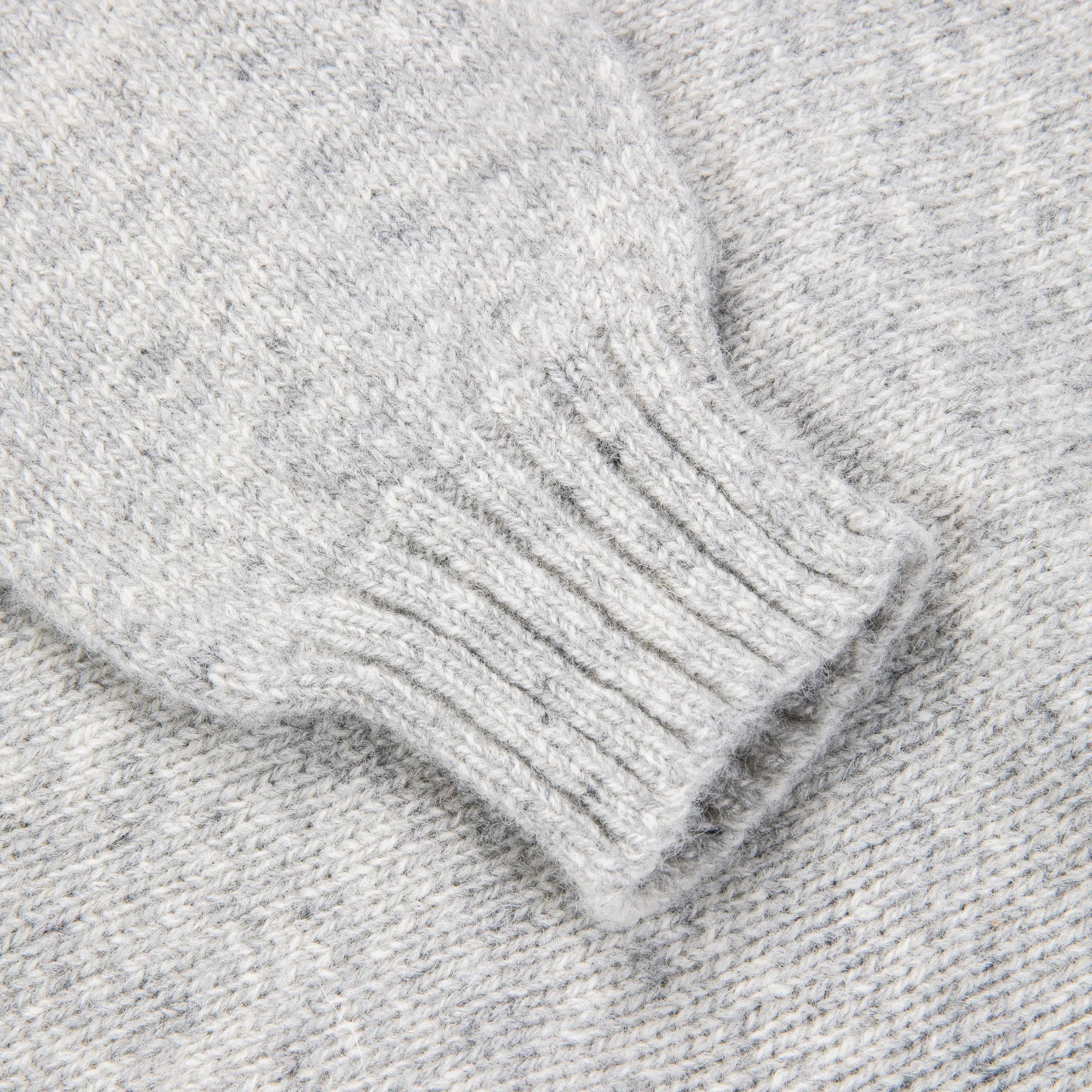 Laurence J. Smith Super Soft Seamless Roll Neck Pullover Silver