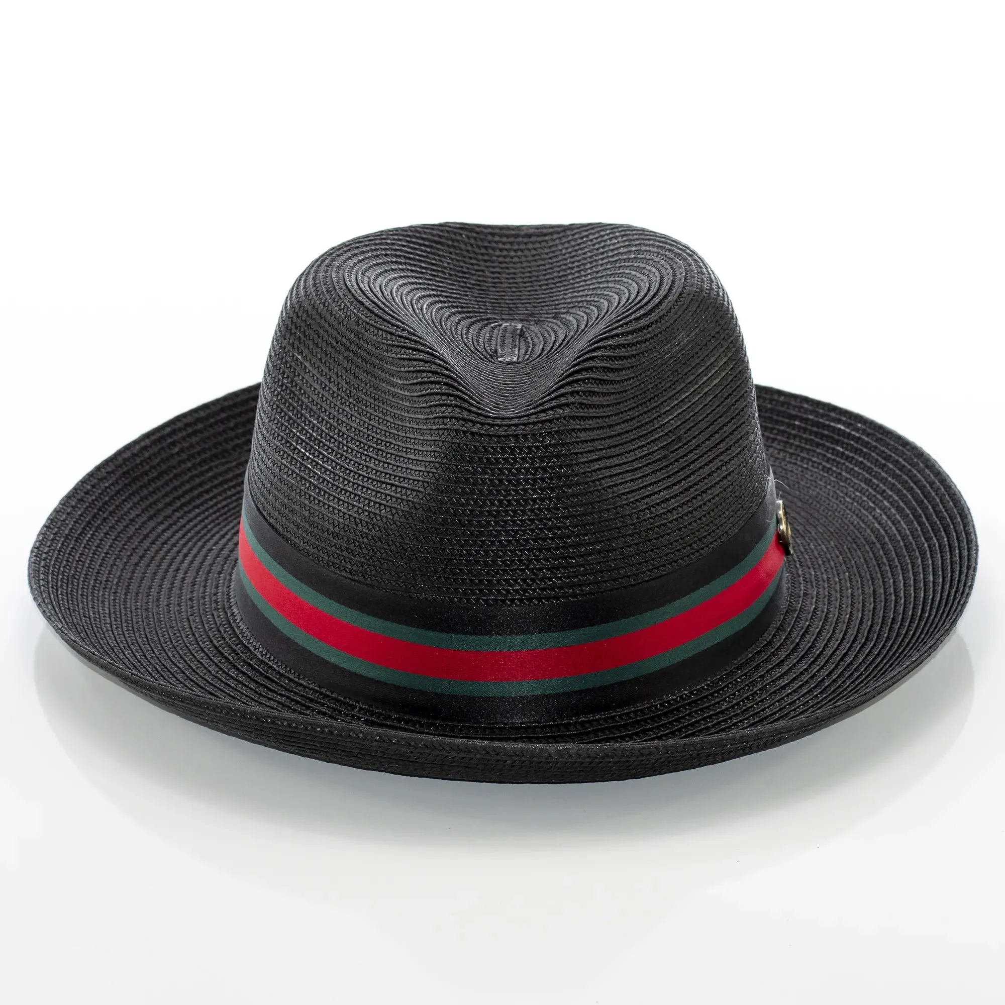 Lightweight Straw Snap Brim Fedora