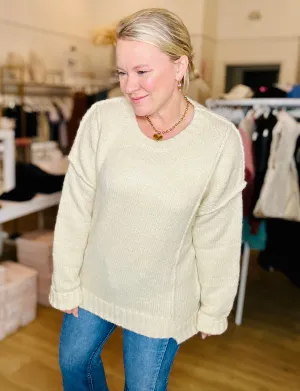 Luxuriously Soft Sweater - Cream