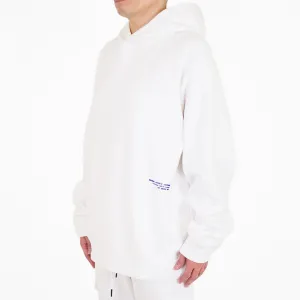 Men Printed Oversized Hoodie - Off White - SM2311168A