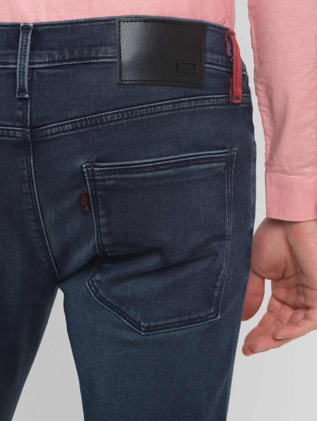 Men's Dark Indigo Skinny Taper Jeans