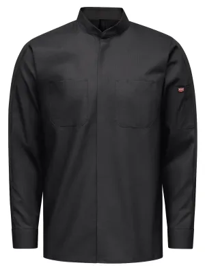 Men's Long Sleeve Two-Tone Pro  Work Shirt with OilBlok and MIMIX™ - SX36 - Black