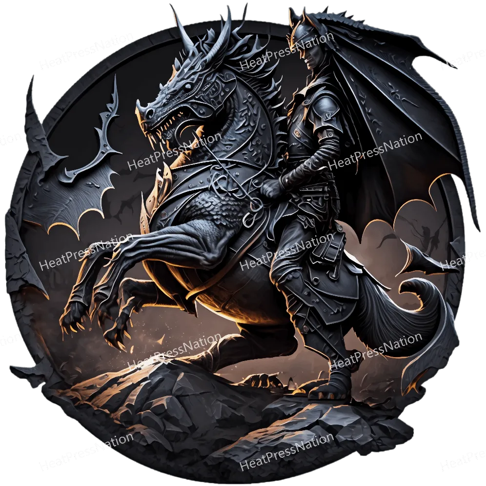 Metallic Dragon Design