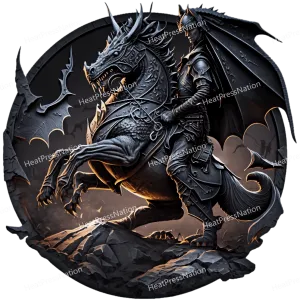 Metallic Dragon Design