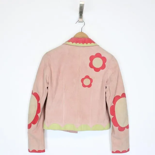 Moschino Cheap and Chic Suede Leather Jacket Small