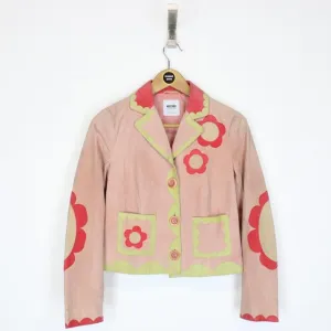 Moschino Cheap and Chic Suede Leather Jacket Small