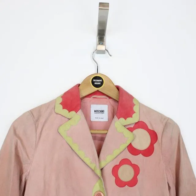 Moschino Cheap and Chic Suede Leather Jacket Small