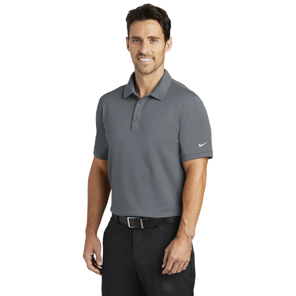 Nike Dri-FIT Solid Icon Pique Modern Fit Polo - Dark Grey