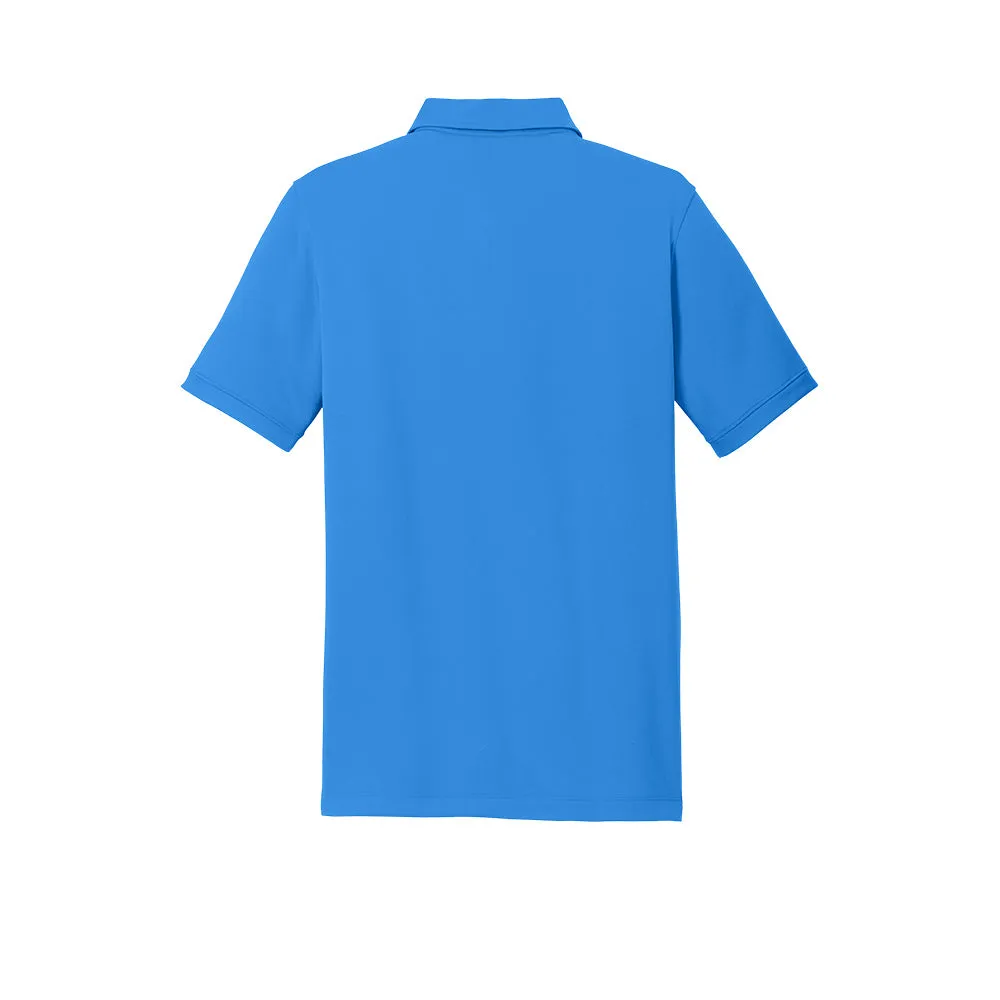 Nike Dri-FIT Solid Icon Pique Modern Fit Polo - Light Photo Blue