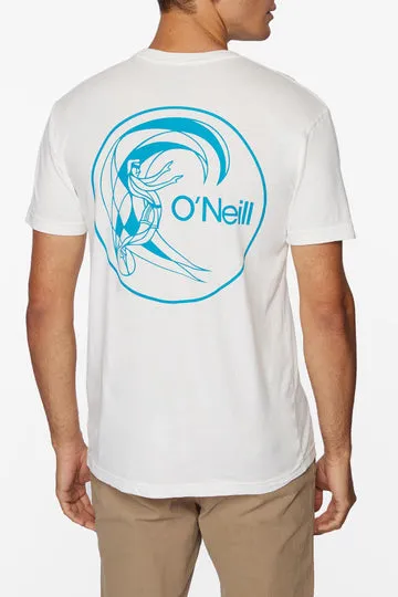 O'Neill Circle Surfer Tee-Off White