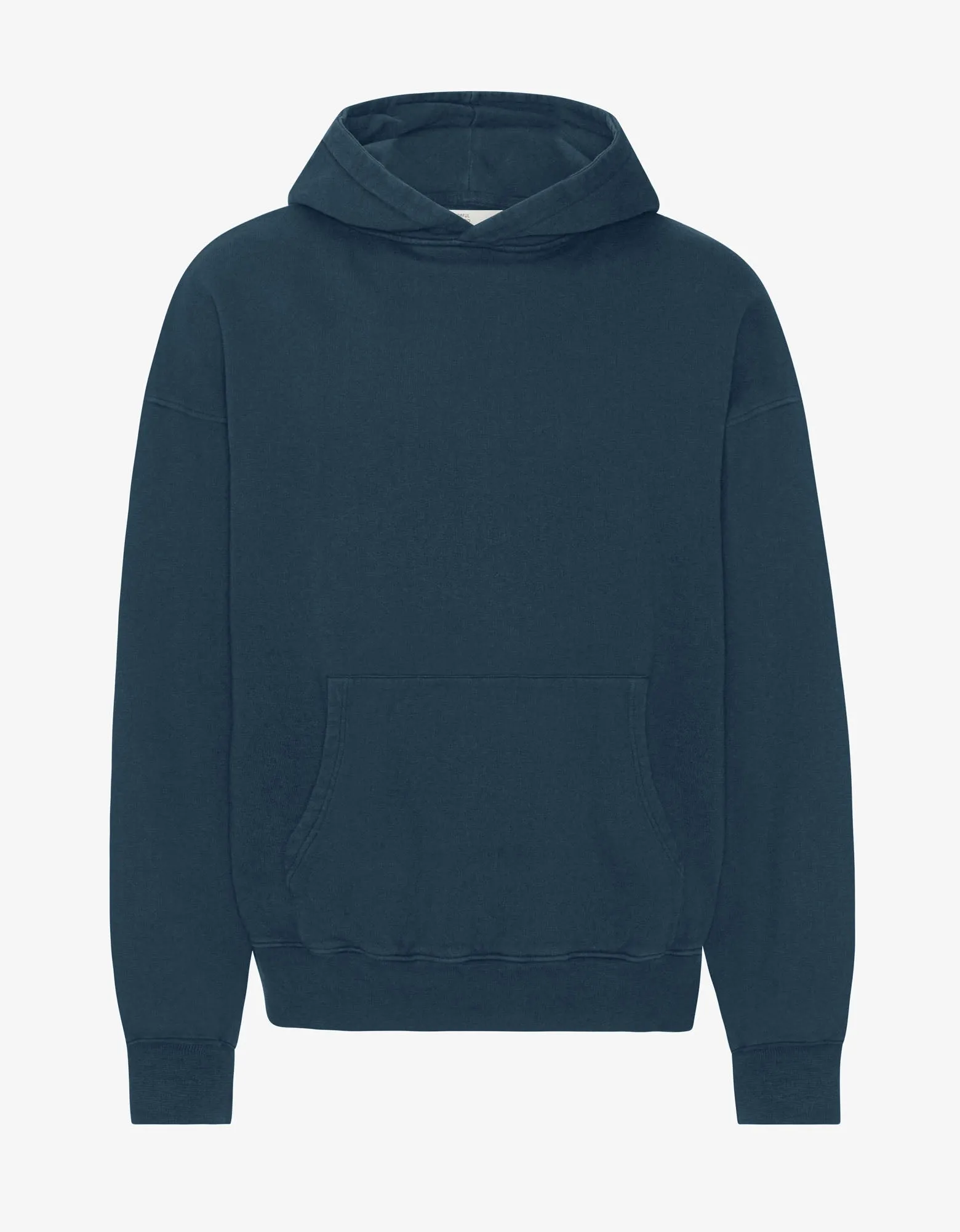 Organic Oversized Hood - Petrol Blue