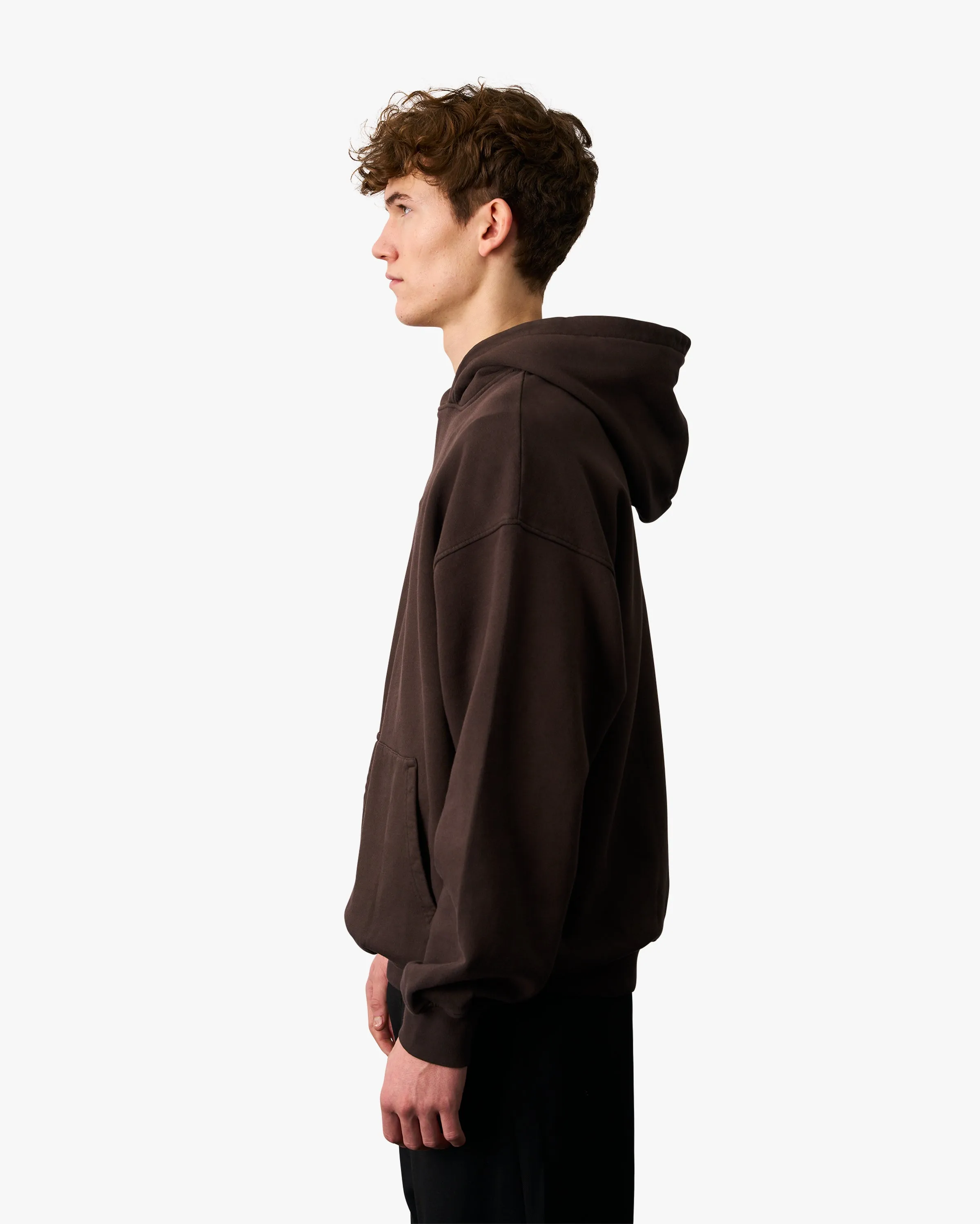 Organic Oversized Hood - Raspberry Pink